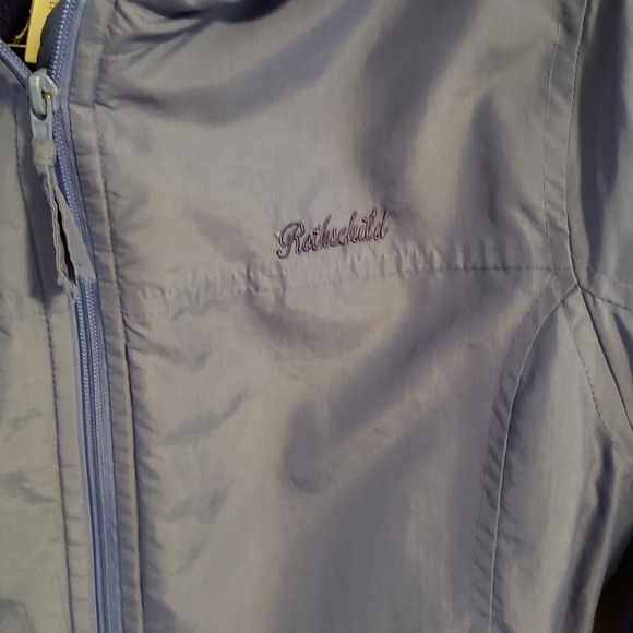 Rothschild Purple Lined Jacket Coat SZ XL 16 - Picture 2 of 5